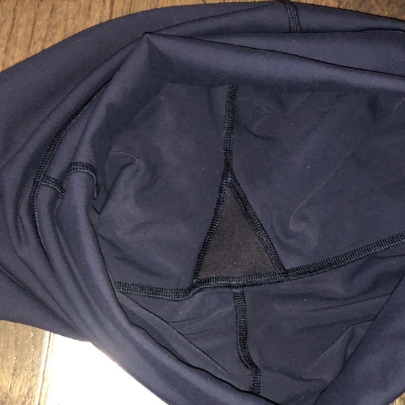 GUC Lululemon Wunder Under Hi-Rise Pants 28” Navy - Picture 6 of 13